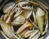 Foto del paso 2 de la receta: Revuelto de flor de banano