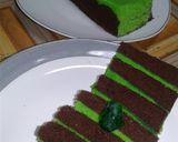 Foto langkah ke 8 dari resep Brownies kukus 2 layer.