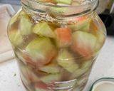 Foto del paso 2 de la receta: Encurtido de cáscaras de sandía 🍉