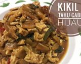 Foto langkah ke 7 dari resep KIKIL, Tahu cabe hijau (ala anak kost).