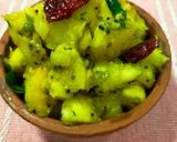 A picture of step 4 of Tapioca (Kappa) Kerala Style.