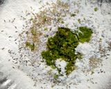 A picture of step 1 of Rice flour chakli.