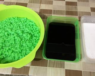 Es cendol tepung beras - Step 4