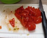 A picture of step 1 of Chickpea Salad with Tomatoes, Olives, Parmesan, and Fennel.