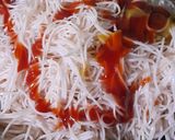 A picture of step 7 of Egg Chowmein.