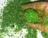 A picture of step 5 of Rangberange ladoo coconut malai ladoo.