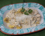 Foto del paso 2 de la receta: Pasta rellena con salsa de pollo