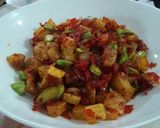 Foto langkah ke 4 dari resep Sambal Kentang Pete.