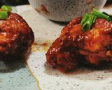 A picture of step 4 of Chicken Lollipop.