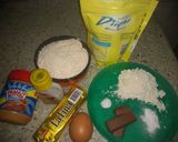 Foto del paso 1 de la receta: Galletas de Mantequilla de Maní, Trocitos de Chocolate