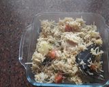 A picture of step 4 of Vegetable Pulao.