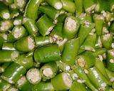 हरी मिर्च के टिपोरे (hari mirch ke tipode recipe in Hindi) रेसिपी चरण 1 फोटो