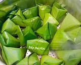 Hình bước làm 6 của món Bánh Ít Lá Gai Nhân Sữa Dừa Non