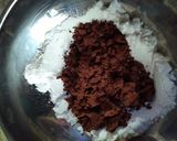 A picture of step 2 of Chocolate Custard.