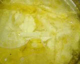 A picture of step 4 of Masala Fries with mayo dip.