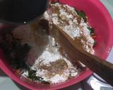 Foto langkah ke 5 dari resep Bakwan Jagung Manis Bayam.