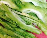 Hình bước làm 1 của món Khổ Qua Xào Trứng
