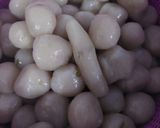 Foto langkah ke 2 dari resep Cilok Ebi Kuah Kacang.