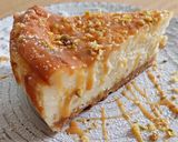 Foto del paso 9 de la receta: Tarta de queso y pistachos con caramelo (sin gluten)