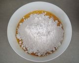 Hình bước làm 2 của món Bánh trôi vị xoài nhân Chocolate