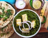 A picture of step 5 of Punjabi Palak Paneer.