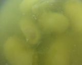 A picture of step 2 of Aam panna or kairi Chach.