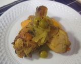 Foto del paso 10 de la receta: Pollo al curry con limón y aceitunas