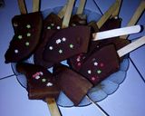 Foto langkah ke 5 dari resep Ice cream fruitchoco/es kul kul.