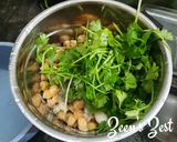 A picture of step 1 of Homemade Chickpeas Falafel.