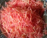 A picture of step 2 of Carrot Cake.