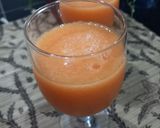 Foto langkah ke 3 dari resep Jus Jeruk, Apel, Pepaya, Strawberry.
