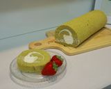 Hình bước làm 12 của món Bánh cuộn matcha kem mascarpone