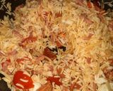 Une image de l'étape 3 de Riz aux lardons / chorizo.