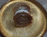 Foto del paso 3 de la receta: Brazo de gitano con zumo de naranja y chocolate