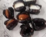 A picture of step 3 of Stuffed Dates.