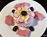 Une image de l'étape 2 de Salade de radis au fromage blanc et tarama.