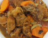 Hình bước làm 5 của món Bò kho