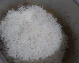 A picture of step 6 of Egg biryani.