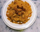 A picture of step 7 of Sewaiyyan Ka zarda.