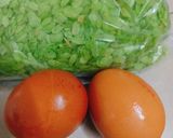 Hình bước làm 1 của món Chả cốm xanh làm với chả cá thác lác
