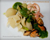 Foto del paso 4 de la receta: Galets mediterráneos con salsa de albahaca