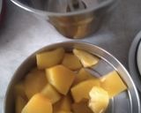 A picture of step 2 of Pumpkin Puree Masala Puri.