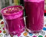A picture of step 4 of Jamun Sherbat.