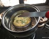 A picture of step 4 of Steam  Egg  Omelette.