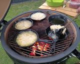 A picture of step 4 of Grilled Potatoes Pancakes with Meat.