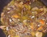 Foto langkah ke 2 dari resep Tumis Teri Bunga Pepaya.