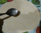 A picture of step 9 of AFGHANI QEEMA FATEER😍😋.