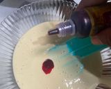 Foto langkah ke 4 dari resep Bolu Kukus Merah Putih.