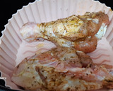 Foto del paso 4 de la receta: Muslos de pavo en airfryer, sabor Cookpad, con espárragos