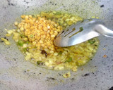 A picture of step 3 of Upma with dahi handi.